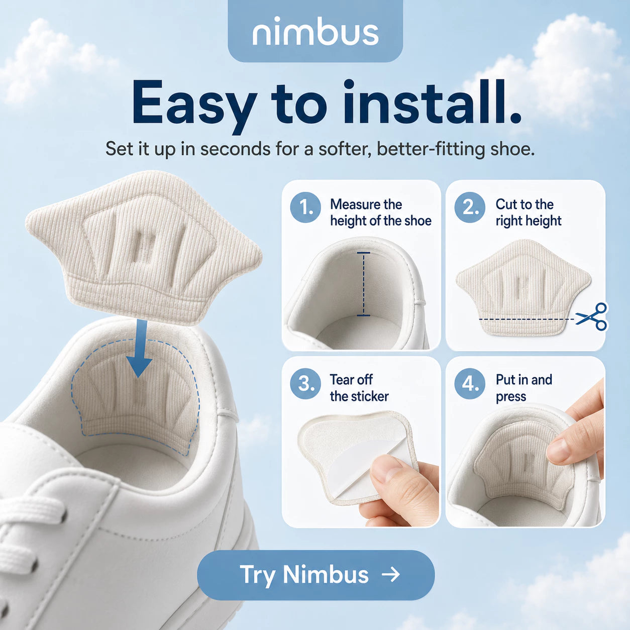 Heel Cushion Pads